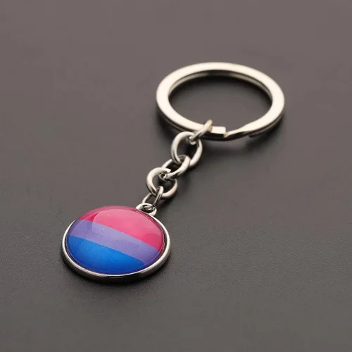 Vista 7 de CHOORO Gay Pride Gift LGBT Llavero Rainbow Pride Llavero LGBT Joyería Bisexual Regalo Orgullo Transgénero Regalo
