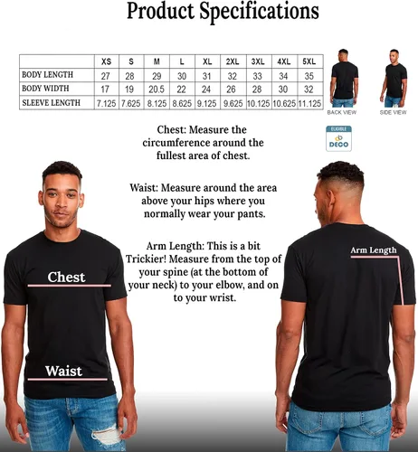 Vista 8 de Unisex Short Sleeve T-Shirts Multipack of 13610, Make Your Own Color Set