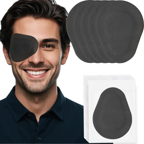 Vista 17 de Paquete de 20 parches adhesivos para los ojos para niños - Parche médico transpirable para los ojos para tratamiento de ambliopía (ojo perezoso)