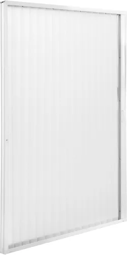 Vista 8 de RecPro RV - Puerta de ducha plisada Marfil 36 x 57 pulgadas Corredera