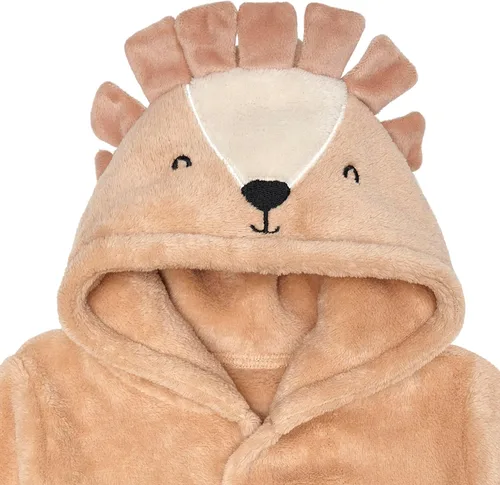 Vista 2 de Gerber Unisex Baby Hooded Animal Character Bathrobe