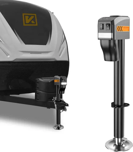 Vista 10 de KYX Gato eléctrico para remolque de 3500 libras, Elec A-Frame Tongue Jack