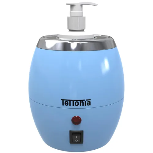 Vista 7 de Calentador de botellas de aceite/loción para masaje, temperatura automática (pastel azul)