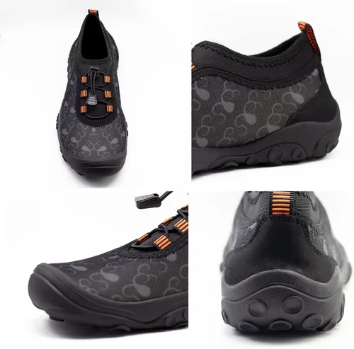 Vista 4 de Zapatos de agua para mujeres y hombres, de secado rápido, antideslizantes, suela de pulpo, senderismo, kayak, deportes al aire libre, deportes