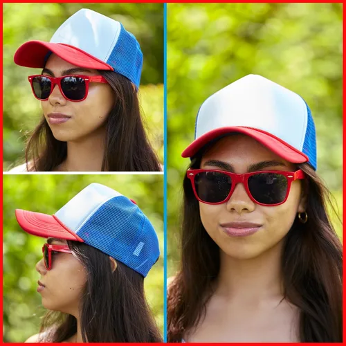 Vista 264 de Funky Junque Gorra de béisbol de béisbol en blanco para hombre y mujer