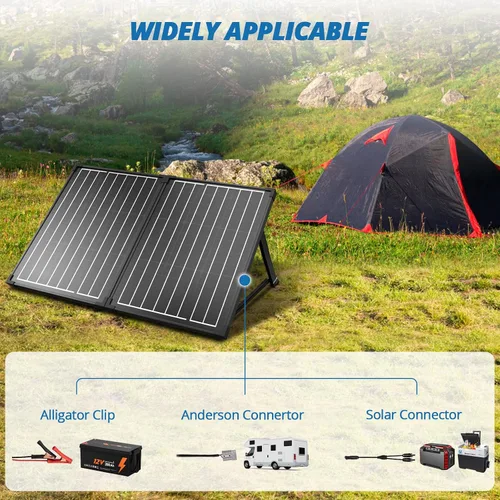 Vista 3 de ACOPOWER Kit de panel solar portátil de 100W (expansión 100W)