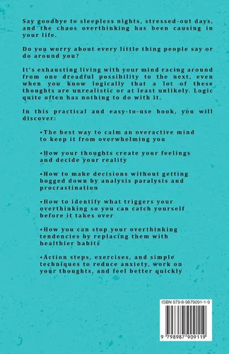 Vista 2 de Overcoming Overthinking The Complete Guide to Calm Your Mind by Conquering Anxiety, Sleeplessness, Indecision, and Negative Thoughts
