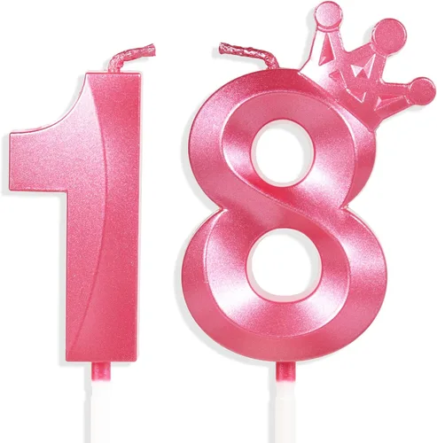 Vista 60 de Velas de cumpleaños número 10 para pastel, velas de oro rosa número 10 con corona, diseño 3D, decoración de pastel de cumpleaños para niñas