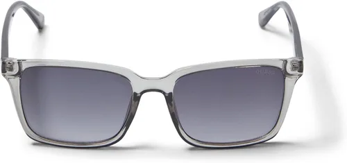 Vista 2 de GUESS Gafas de sol cuadradas para mujer Factory, Gris