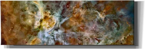 Vista 5 de Epic Graffiti Lienzo decorativo para pared con telescopio espacial Hubble 'Carina Nebula', 12 x 36 pulgadas