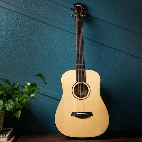 Vista 3 de Taylor Baby Taylor BT1 - Guitarra acústica de nogal - Natural Sitka Spruce