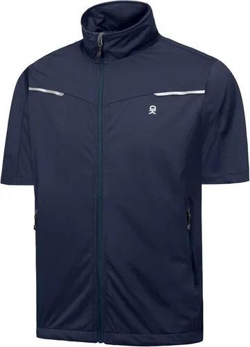 Vista 15 de Little Donkey Andy Chalecos ligeros Softshell para hombre, chaquetas de manga corta para golf, senderismo, correr