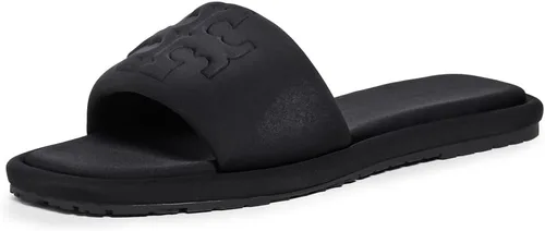 Vista 10 de Tory Burch Sandalias deportivas Double T para mujer Bourbon Miele/Oro