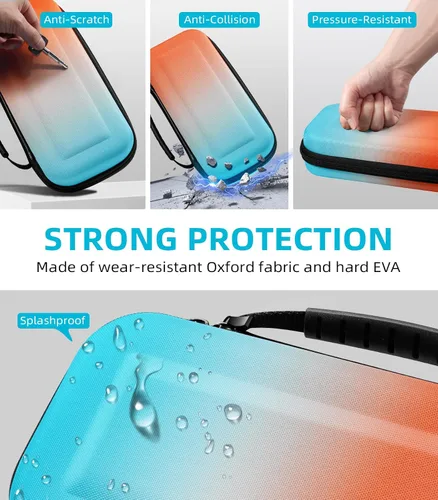 Vista 13 de TiMOVO Carrying Case for Nintendo Switch 2 (2025), Large Capacity Protective Hard Shell Portable Travel Case Pouch for Switch 2, with 10 Game Card