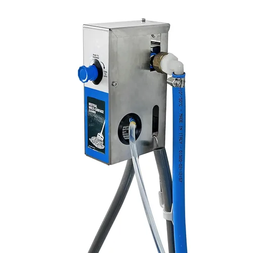 Vista 4 de Proporcionador de cubo de fregona individual, dispensador de dilución química de limpieza para aplicación en hotel, escuela, tienda, restaurante