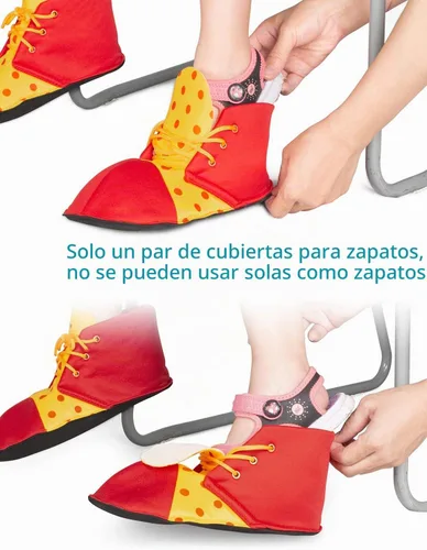 Vista 3 de Unisex Performance Clowns Shoes Covers Suitable for Halloween,Birthday,Holiday Party