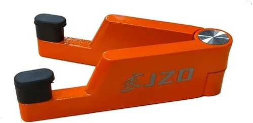 Vista 6 de JZD Soporte plegable para teléfono celular, totalmente ajustable, plegable, soporte para teléfono de escritorio, soporte de cuna, accesorios