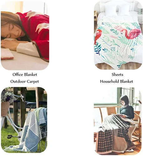 Vista 4 de Mantas personalizadas con fotos, manta personalizada de collage de fotos, suave, con mis propias fotos, regalos personalizados para el Día