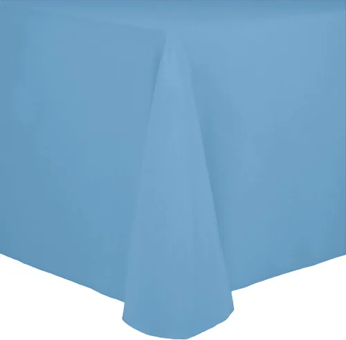 Vista 26 de Ultimate Textile Cotton-Feel - Mantel ovalado de poliéster hilado resistente a las manchas y a las arrugas, lavable a máquina, color berenjena, 1