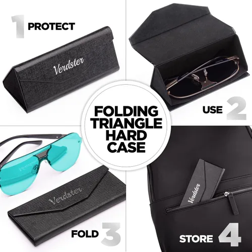 Vista 8 de Blade Mirrored XL Gafas de sol de gran tamaño para hombres - Bold Looks para hombres de moda