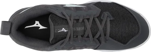Vista 5 de Mizuno Wave Supersonic 2 - Zapatos de voleibol para mujer, Negro, carbón
