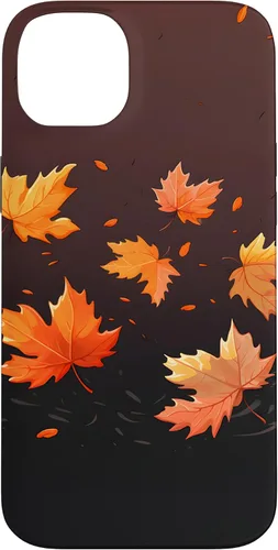 Vista 15 de Autumn Maple Leaves Swirling in The Wind Case for iPhone 17