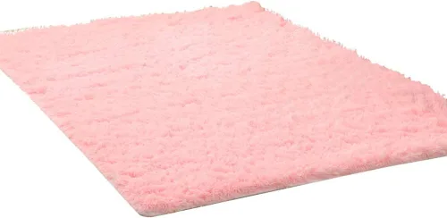 Vista 8 de Kekon Alfombra cuadrada moderna ultra suave para interior, esponjosa, antideslizante, sedosa, para sala de estar, dormitorio, habitación de niños