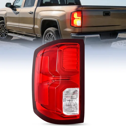 Vista 10 de Ensamble de luz trasera Nilight Compatible con Chevy Silverado 1500 2014 2015 2016 2017 2018 2019, 2500 HD 3500 HD, GMC Sierra 3500HD 2015-2019, Par