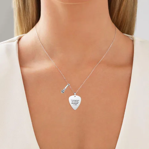 Vista 2 de COTATI Citas Guitarra Collar Trajes Joyas Accesorios Inspirados Fans Regalo Merch