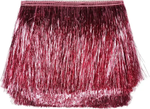 Vista 44 de YYCRAFT Fleco de Oropel de 1.75 pulgadas de Ancho Ribete de Oropel Guirnalda de Oropel Fleco para Disfraz de Baile Ribete con Efecto de Lámina