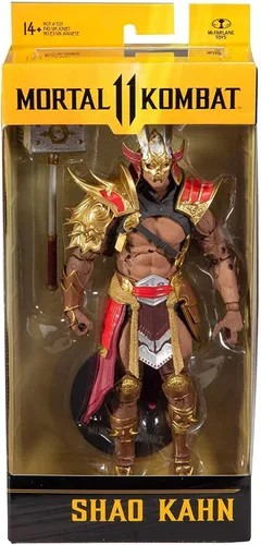 Vista 4 de McFarlane Toys Mortal Kombat Shao Khan - Figura de acción (7 pulgadas)