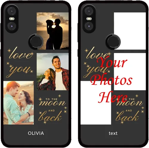Vista 9 de Funda para teléfono personalizada para Motorola One, funda multifoto, funda protectora suave y antiarañazos, funda personalizada para Motorola One