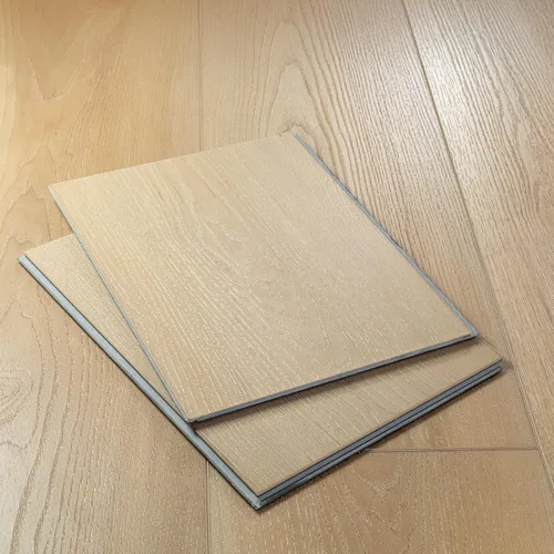 Vista 21 de Muestra de corte de 12" de suelo de tablón de vinilo de lujo Instalación DIY con clic, capa de desgaste de 40 mil, LVP resistente al agua y a