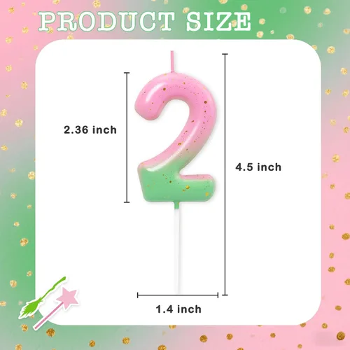 Vista 125 de Velas de número 9 arcoíris con número 3D para decoración de fiesta de pastel de cumpleaños, suministros de celebración de aniversario de boda
