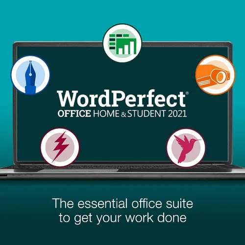 Vista 2 de Corel WordPerfect Office Home & Student 2021 Office Suite of Word Processor, Spreadsheets & Presentation Software [PC Disc]