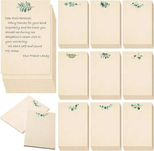 Vista 8 de Spiareal 100 tarjetas de notas en blanco, negro, 4 x 6 pulgadas, Halloween