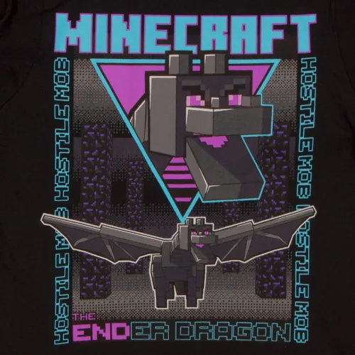 Vista 7 de Minecraft Characters - Camiseta de manga larga para niños, paquete de 3 unidades para niños y niños pequeños
