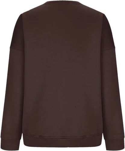 Vista 5 de Ceboyel Sudadera de gran tamaño con texto en inglés "Remember Your Why", sudadera con capucha de moda para otoño e invierno 2023