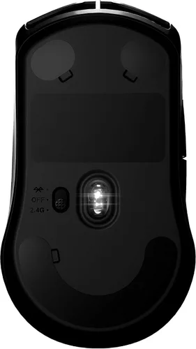 Vista 8 de SteelSeries Rival 3 Mouse inalámbrico para juegos, batería de más de 400 horas, doble inalámbrico de 2.4 GHz y Bluetooth 5.0-60 millones de clics