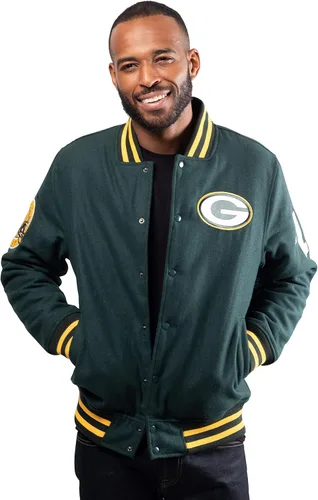 Vista 36 de Ultra Game Men's NFL Official Classic Varsity Coaches Jacket Coat