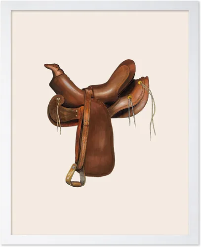 Vista 20 de Poster Master Póster vintage de cuero para silla de montar, estampado retro de vaquero, arte de silla de montar, diseño occidental, impresión