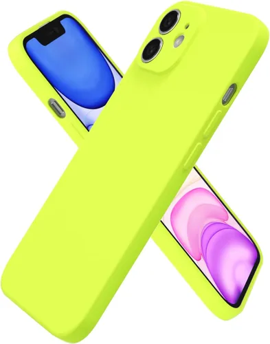 Vista 366 de oakxco Funda de Silicona para iPhone 11, Funda de Teléfono Ultra Delgada y Fina para Mujeres y Niñas, Diseño Minimalista Estético Lindo y Femenino