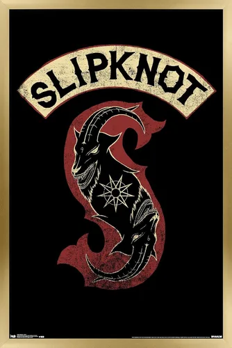 Vista 17 de Trends International Slipknot - Póster de pared de parche, 22.375 x 34 pulgadas, versión premium sin marco
