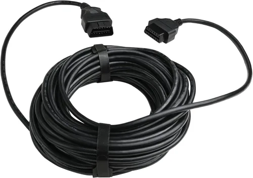 Vista 3 de iKKEGOL Cable de extensión OBD2 OBDII completo de 16 pines para automóvil macho a hembra, extensor de diagnóstico, adaptador de cable OBD de perfil