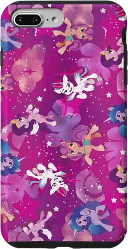 Vista 12 de My Little Pony: Una nueva generación Pink Group Pony Pattern V3 Funda para iPhone 17