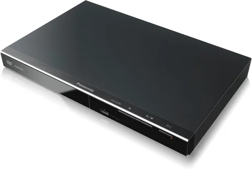 Vista 7 de Panasonic Reproductor de DVD con Sonido Dolby Digital, escala de HD 1080p para DVD, conexiones HDMI y USB - DVD-S700 (Negro)