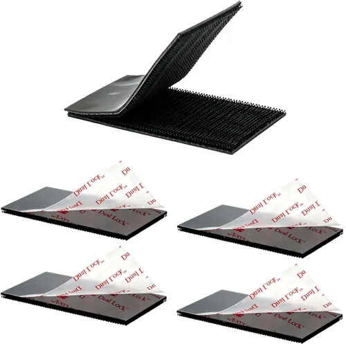 Vista 6 de Cinta de doble bloqueo de 1 pulgada x 2 pulgadas, 10 piezas, cinta