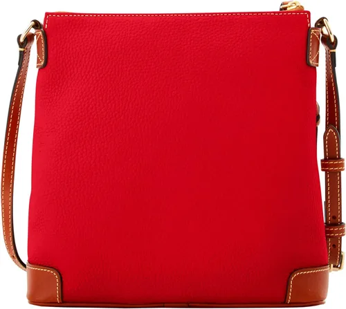 Vista 4 de Dooney & Bourke - Bolsa tipo bandolera de cuero flor de guijarro