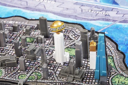 Vista 4 de 4D Cityscape Superman Mini Metropolis 3D Time Puzzle