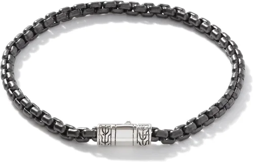 Vista 5 de John Hardy Pulsera de cadena de caja de 0.157 in para hombre, colección de cadena clásica